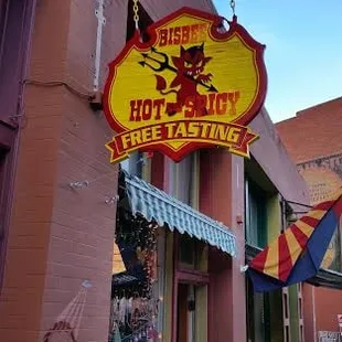 Our new outside sign