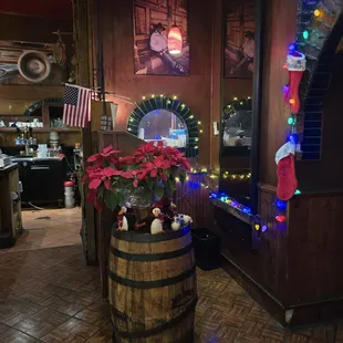 Cute Christmas decor.