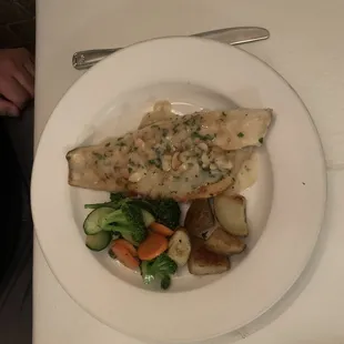 Rockfish and Veggies
