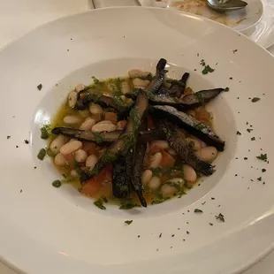 Portobello and Beans