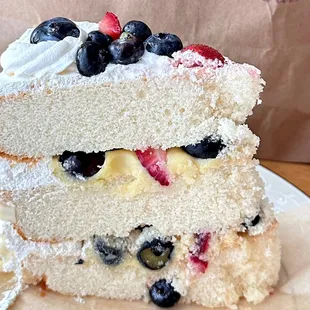 Mixed Berry Cake DELICIOUS - June 14, 2023