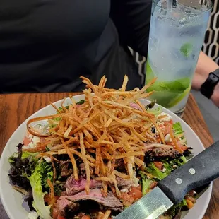 Skirt Steak Salad