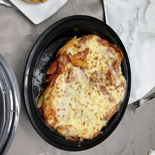 The best thing that I've ever had there, baked penne with neo (blush) sauce. Unbelievable