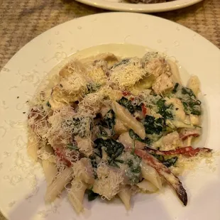 Chicken Florentine Alfredo