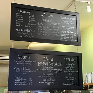 menu, sandwiches