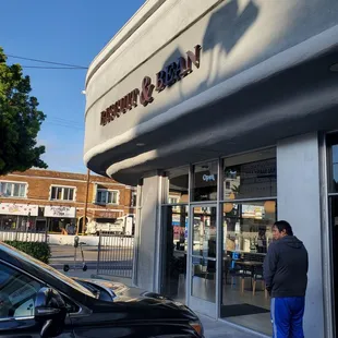 1st day of business and there&apos;s already a line before they open!
