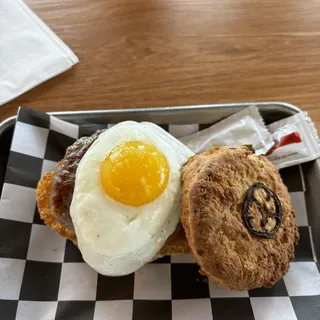 Chori-Man's Maple Habanero Chorizo Patty