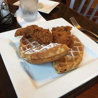 Chicken & waffles