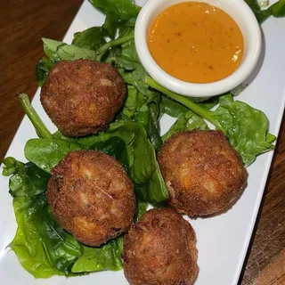 Crawfish Boudin Balls