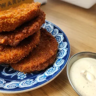 Fried Green Tomatoes with Ranch