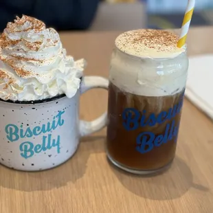 Pumpkin Cream Cold Brew &amp; Pumpkin Spice Latte