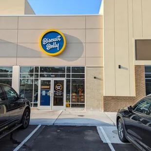 This is a view of the restaurant&apos;s storefront.  Photo taken August 6, 2023.