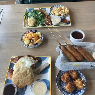 Pancake Corndogs