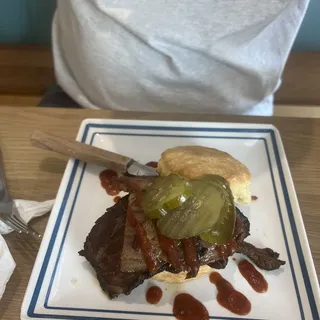 Brisket Biscuit