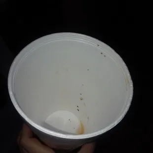 This is nasty...it was floating all in my tea this morning  And was in the bottom of my tea...they need to wash there stuff more.