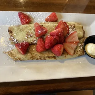 Strawberry Crepes