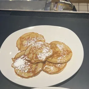 Sliver dollar pancakes