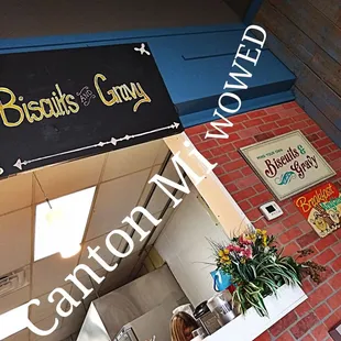 a reflection in a mirror