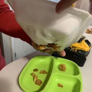 Although the home fries are very delicious, I really wish the restaurant would stop using styrofoam containers