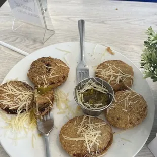 Fried green tomatoes