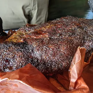 The mouthwatering brisket