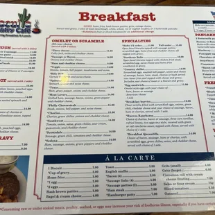 Menu (front)
