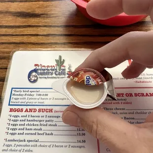 Hazelnut Flavored Creamer