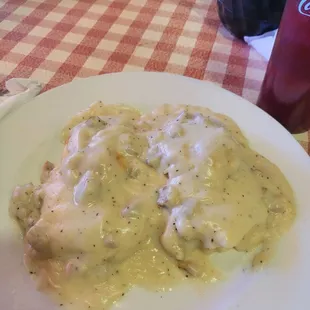 Biscuits &amp; Gravy, $8.99