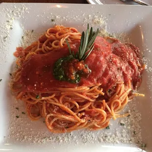 Spaghetti marinara