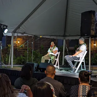 Speakers at after hours