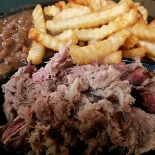 Pulled Pork Plate.