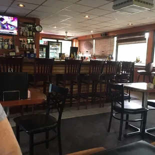 a man sitting at a bar