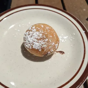 Hazelnut beignet