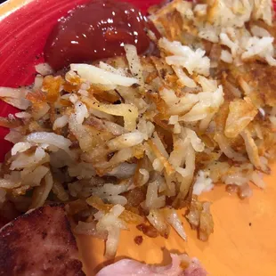 Crispy hash browns:)