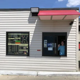 Our friendly drive-thru!