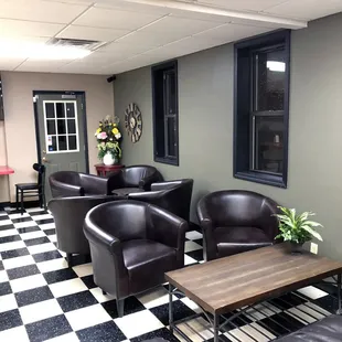 Even more comfortable seating.