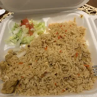 Chicken Biriyani Plate