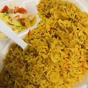 Chicken Biriyani Plate