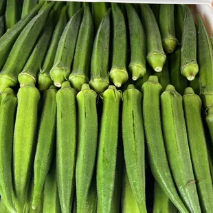 Fresh okra