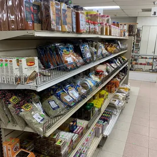 Spices section