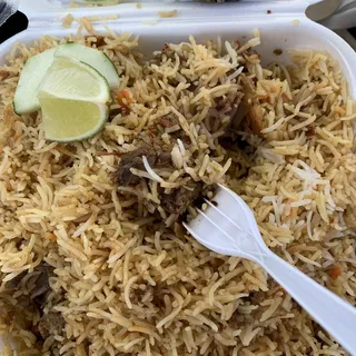 Mughlai Goat Biryani