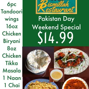 Pakistan Day Deal $14.99 only.