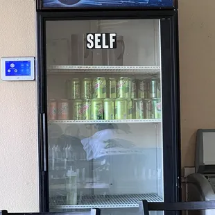 My friends wanted coke or Pepsi but settled for ginger ale