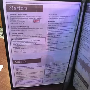 Such good apps and entrees