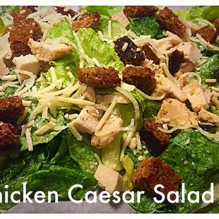 Topped with homemade croutons!