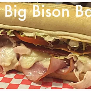 9oz of meat on a 12&quot; baguette! Guaranteed to fill you up!