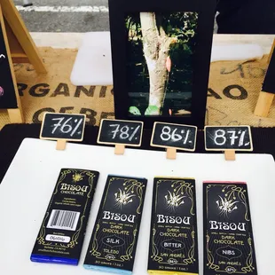 Bisou Chocolate @ the Fort Mason Farmers Market on Sunday