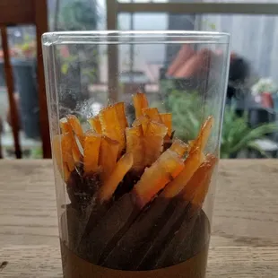 Chocolate Covered Candied Orange Peels