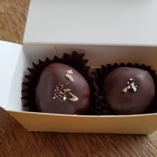 Orange Cardamom Truffle