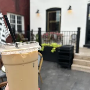 Iced latte is my favorite!